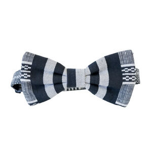 Striped Ikat Bow Tie Wedding Tuxedo Formal Event Ceremony Academia Grandpa